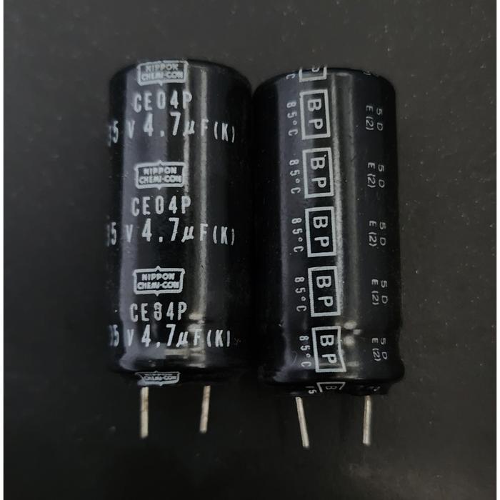 Elco Capacitor 4.7uf 35v Nippon Chemicon Bipolar NonPolar ...ELECTRON ELECTRON