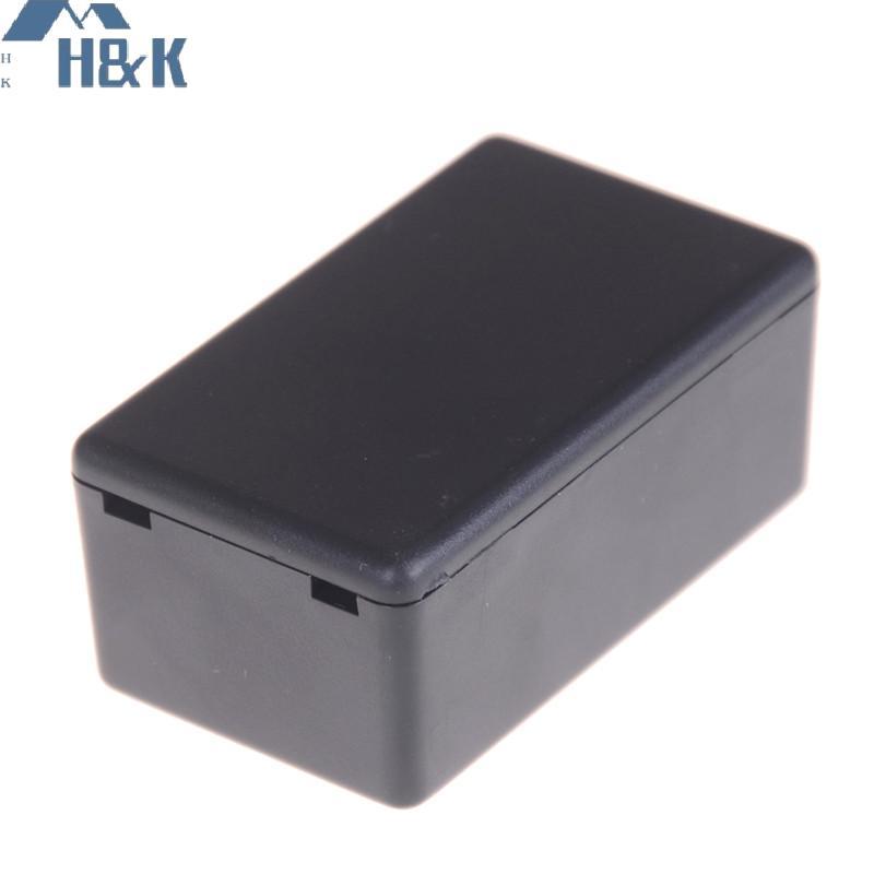 [H&K Oct] Black Waterproof Plastic Electric Project Case Junction Box 60*36*25mm {th}
