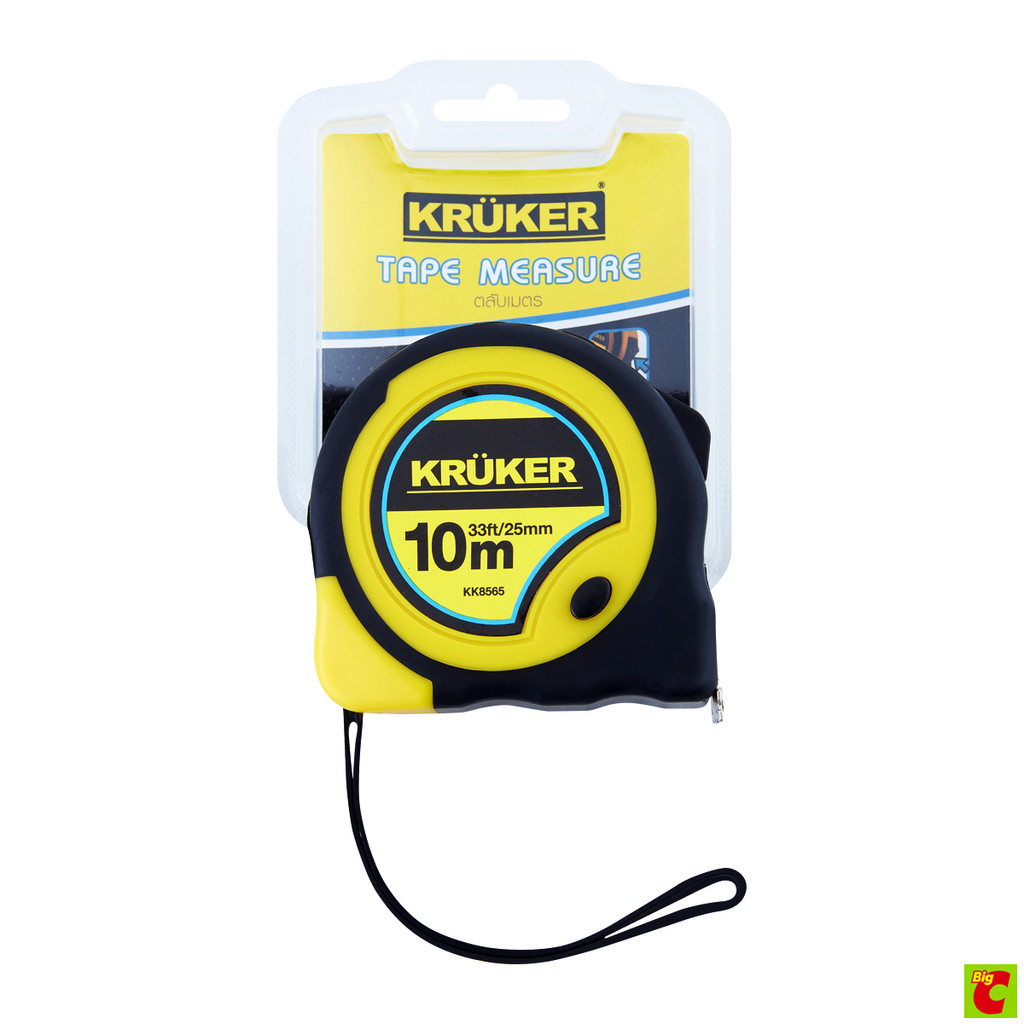 ครูเกอร์ ตลับเมตรแม่เหล็ก 10 ม.