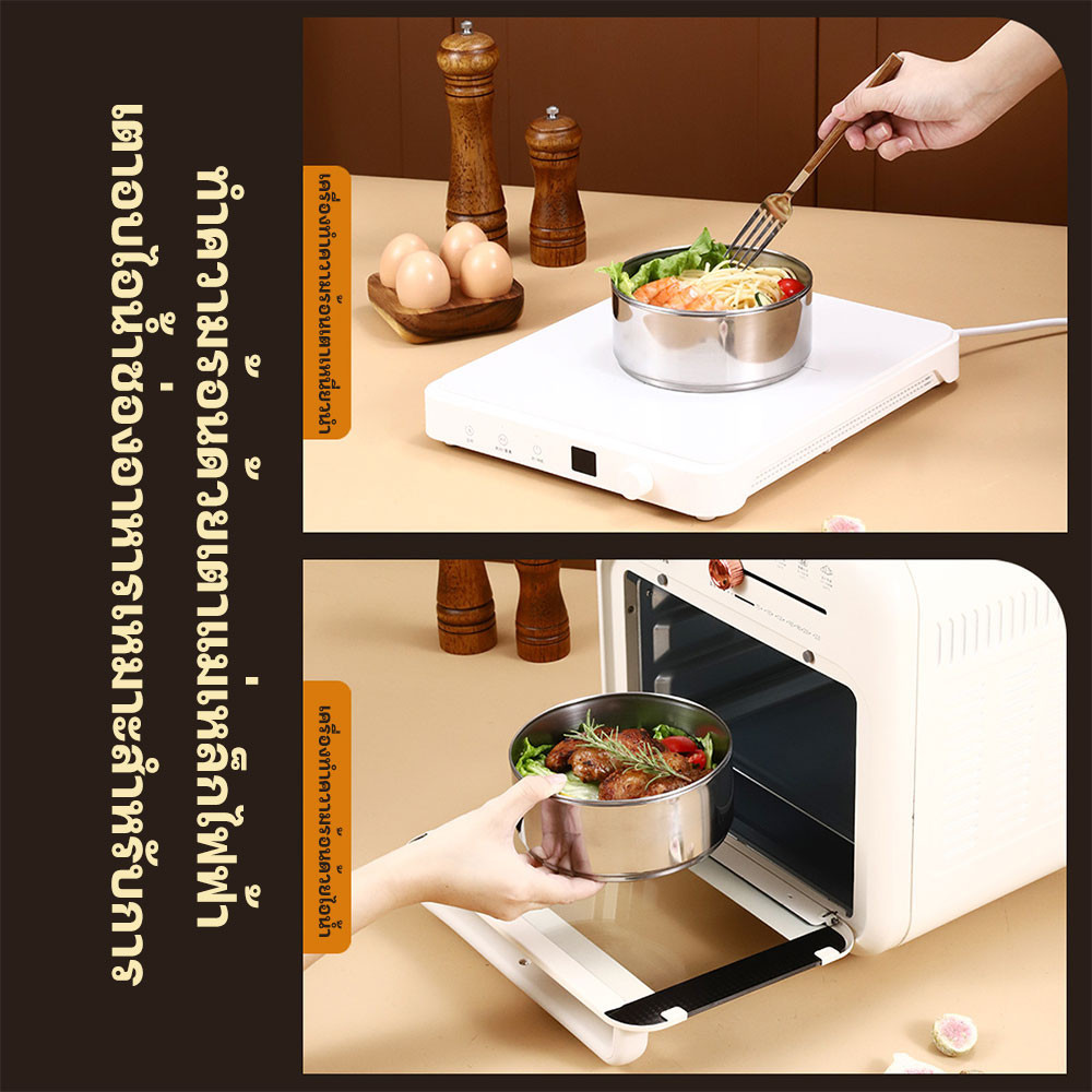 CMUSIC หนาจริงเกรด304 ปิ่นโตสแตนเลส ปิ่นโตใส่อาหาร ไร้สนิมให้บาดใจ  ปิ่นโตเก็บอุณหภูมิ 5ชั้น มั่นใจสะอาดปลอดภัย - รูปที่ 4