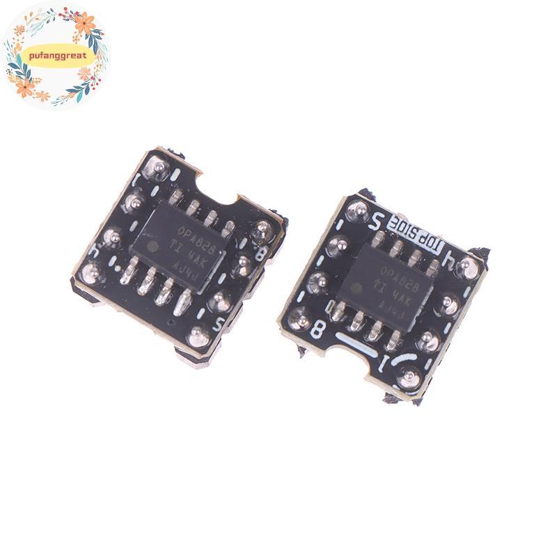 Pufanggreat OPA828 ถึง DIP8 Single Op Amp Dual Operational Amplifier ชิป Dual OP AMP เปลี่ยนอุปกรณ์เ