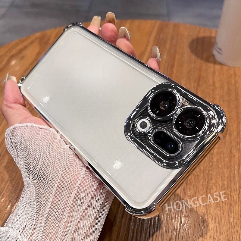 เคสโทรศัพท์สําหรับOppo Find X9 X9Pro Pro 5G 2025 ปลอกป้องกันแบบนุ่มใสกันกระแทกฝาหลัง