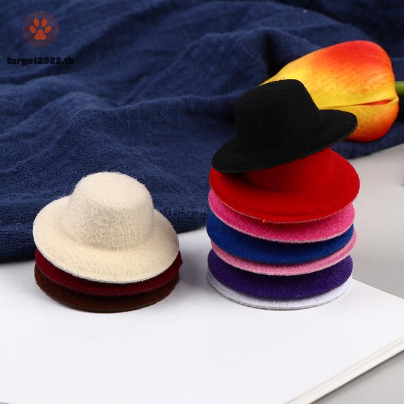 [ARG] 5 ชิ้น 1:12 Dollhouse Miniature Hat Mini Dolls Hat Dolls House Accessories [TH]