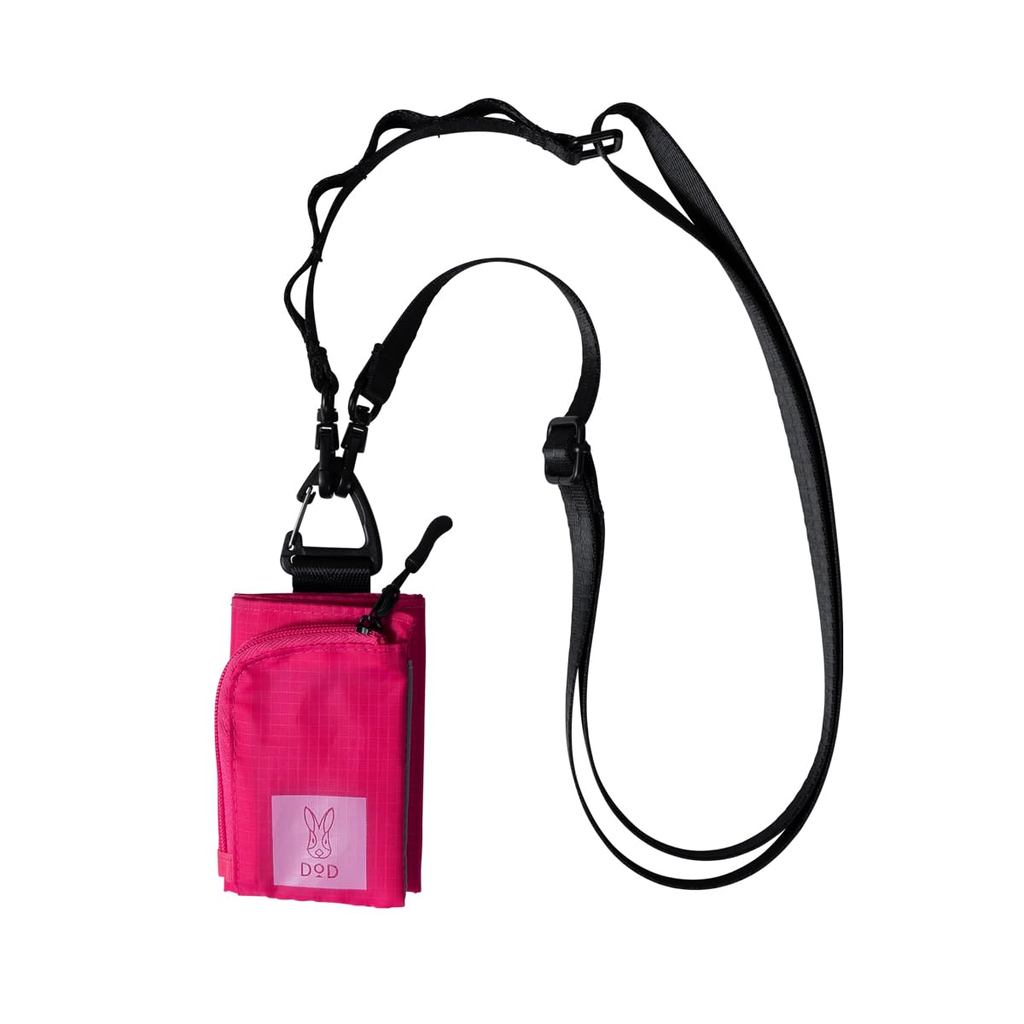 DOD Usazenny Mini Trifold Wallet Unisex Outdoor Strap BG1-999-PK Pink [Direct from Japan] Genuine Ne