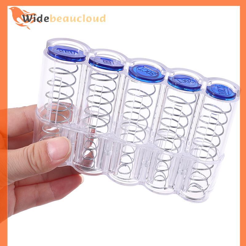 Widebeaucloud Creative Storage Coins Purse Storage Box Euro Coin Dispenser Coin Holder Case