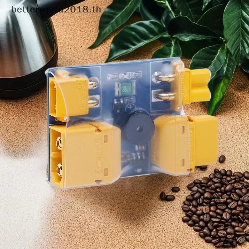 [bet] 1 ชิ้น FPV RC รถอะไหล่ XT30 XT60 สวิทช์ป้องกันวงจรสั้นพร้อมนาฬิกาปลุก Buzzer LED 2-6S ESC Flig