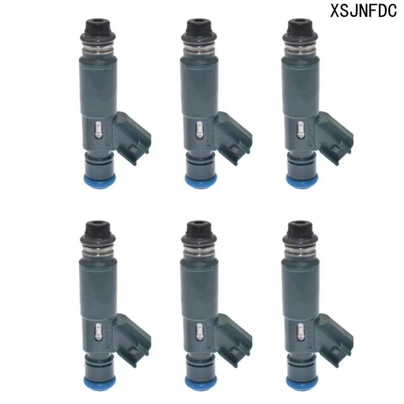 1/4/6PCS หัวฉีดน้ํามันเชื้อเพลิง 2M2E-A7B สําหรับ Mazda 6 Ford Mondeo Duratec V6