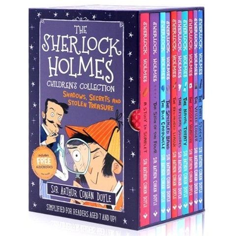 The SHERLOCK HOLMES The SHERLOCK HOLMES The SHERLOCK HOLMES The SHERLOCK HO หนังสือสะพานชนิดบรรจุกล่