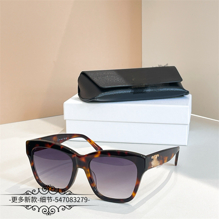 L0QG CE# Square Frame Sunglasses for Women, Stylish Fashionable Acetate Sunglasses for Men cl40253