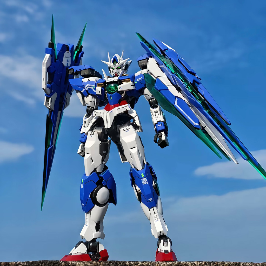 กันดั้มโมเดลประกอบ MG00Q Full-Blade Unicorn Phoenix MB Strike Free Taipan Figure Mecha