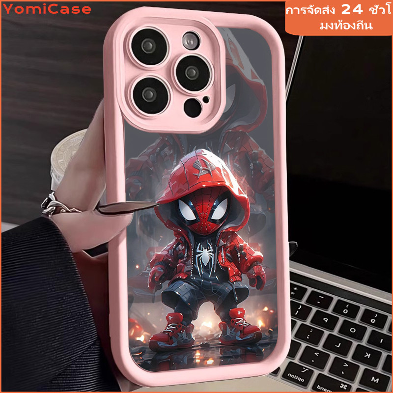 เคสอ่อนกันกระแทก น่ารักฮีโร่แมงมุม เคสซัมซุงA05s A23 A25 รูปที่ 7