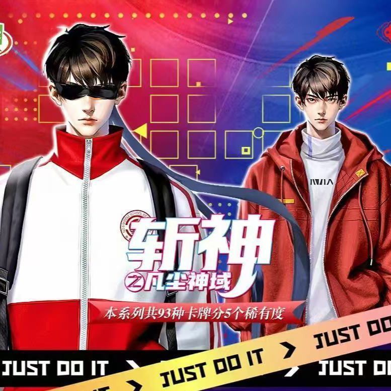 Slashing God Fanchen Art Online Seven Nights Student Anime สินค้ากล่องปริศนาการ์ดคอลเลกชันสองมิติ