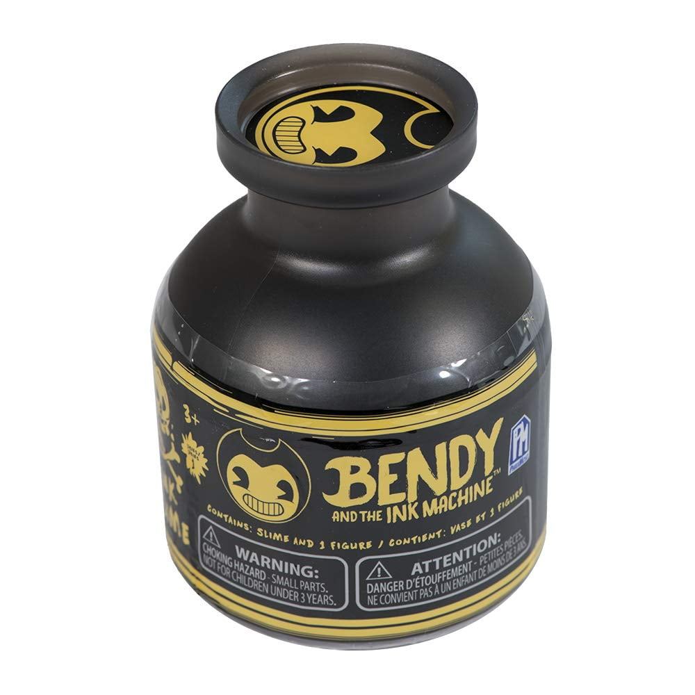 Bendy and the Ink Machine Toy, Ink Slime Blind Jar C30 with Mystery Figure Head, Official Game Colle
