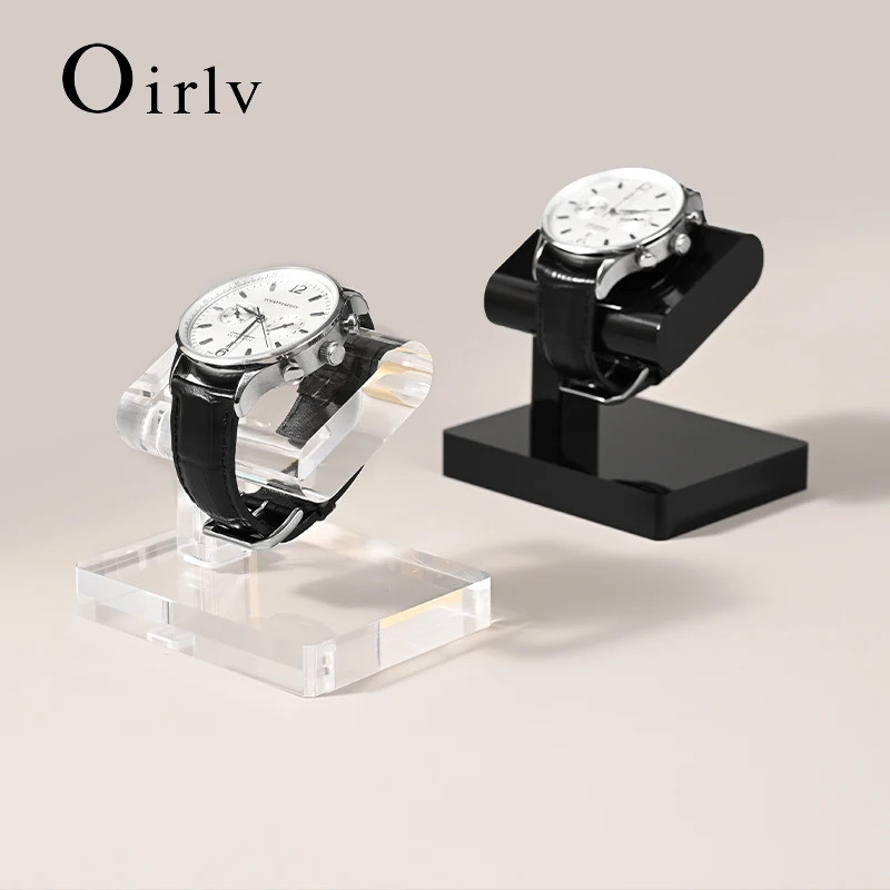 Oirlv Watch Display Rack อะคริลิคนาฬิกาสร้อยข้อมือชั้นเก็บเครื่องประดับ YJ126