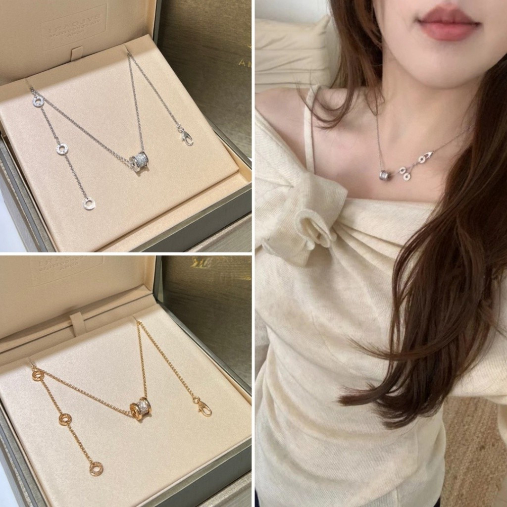 【ก่อนสั่งสอบถาม】ราคา3600 ร้อยคอ Thick Gold Electroplating EQ Diamonds