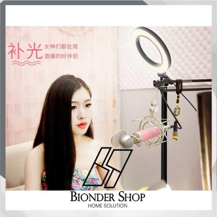 Ring Light Studio Halo Ring Light กล้อง LED 8W 6 นิ้ว - RL-19