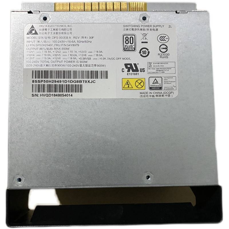 Lenovo P520 P720 900W Server Workstation Power DPS-900EB A 54Y8979