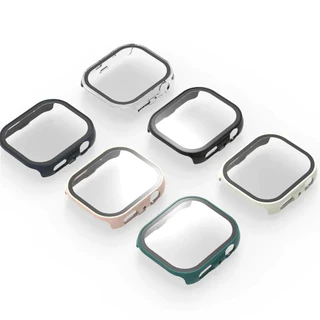 กรณีแก้วนิรภัย for Huawei Watch Fit 5/5 Pro/4/4 Pro หน้าจอป้องกันคอมพิวเตอร์แข็งฝาครอบกันชนอุปกรณ์เสริม for Huawei Fit 3