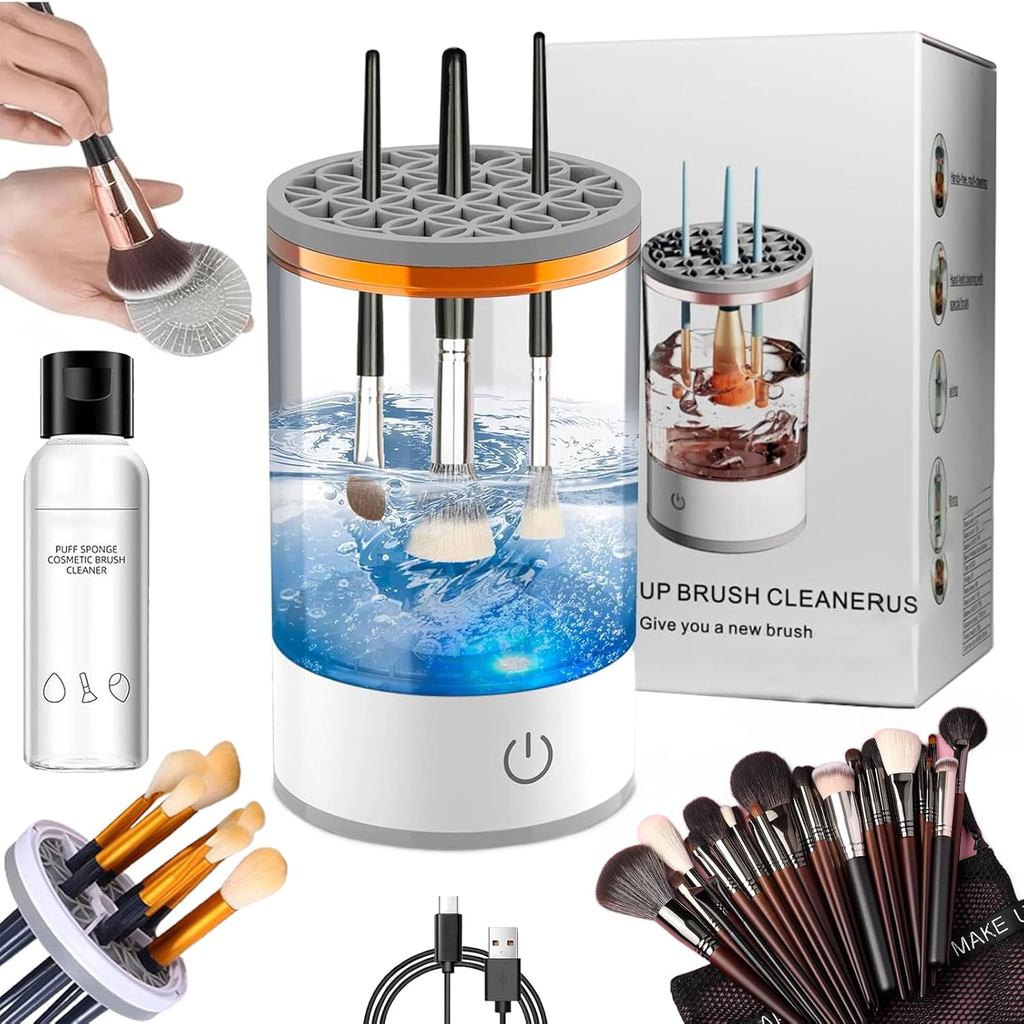 Beauty Swirl Cosmetic Brush Cleaner, Beautyswirl - Cosmetic Brush Cleaner, The Cozy Luna Brush Clean