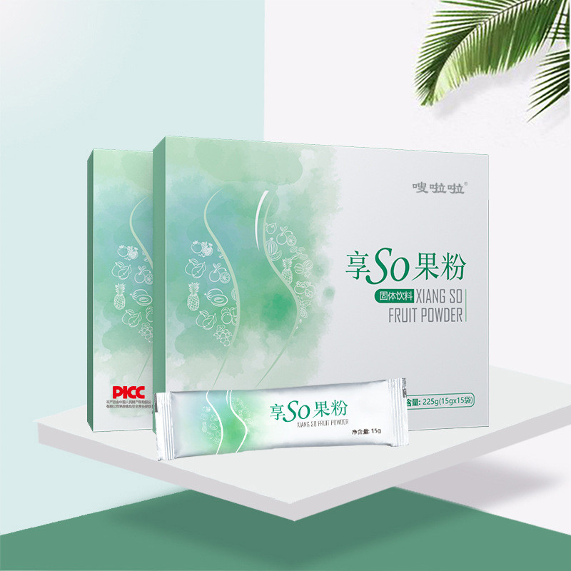 SO Enzyme Powder Enjoy SO Fruit Powder ผลไม้ผักผลไม้ผง 10.29