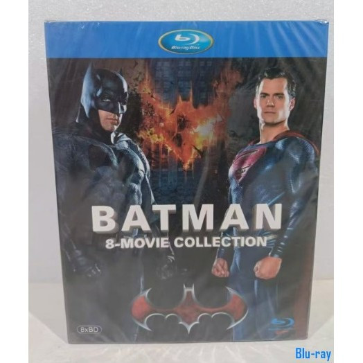 [BRAND NEW SEALED] American Movie Batman 8 Movie Collection Box Set 8-Disc Blu-ray Boxed