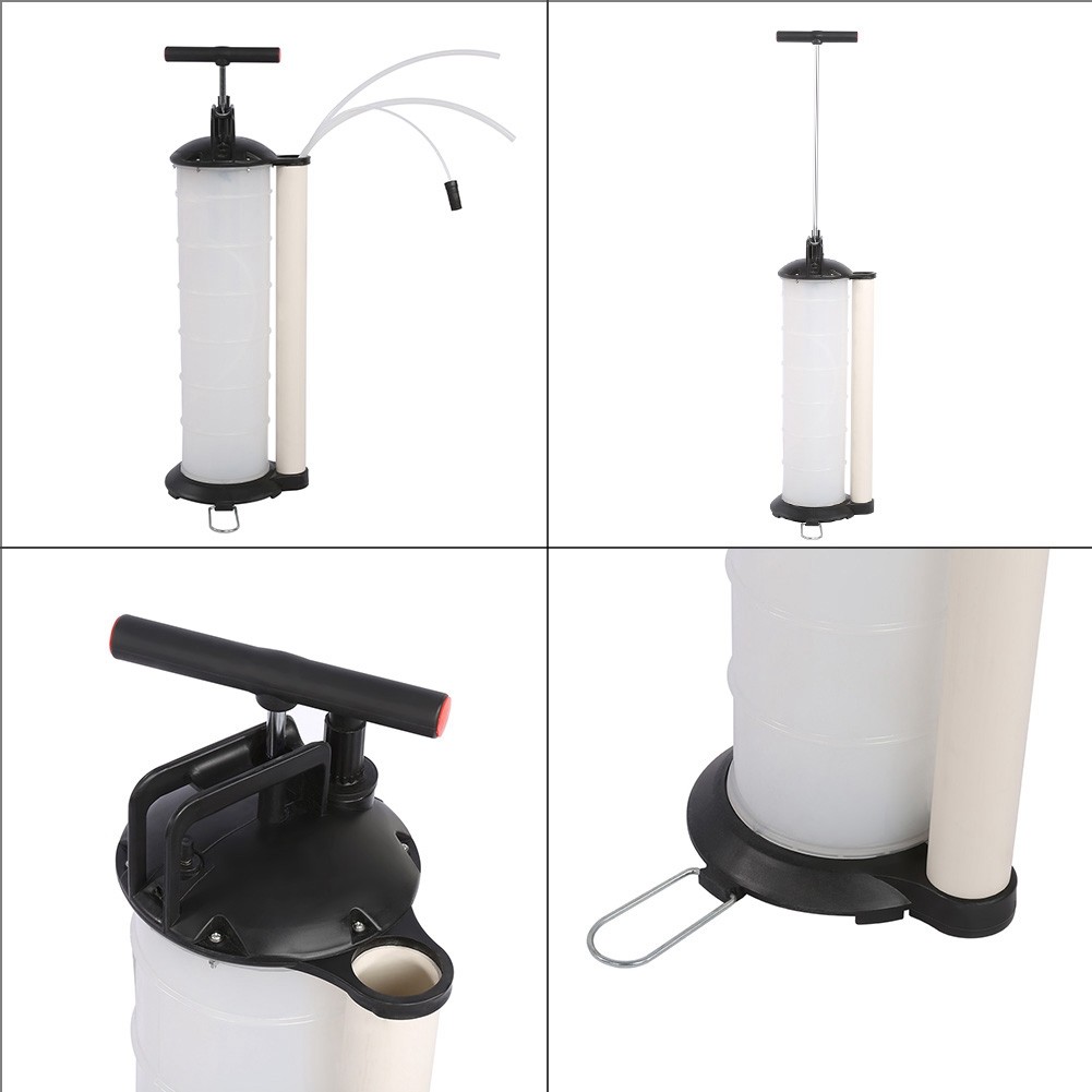 7L รถยนต์รถ Waste Oil น้ำดูดปั๊มสกัดของเหลวสูญญากาศมือ Operating