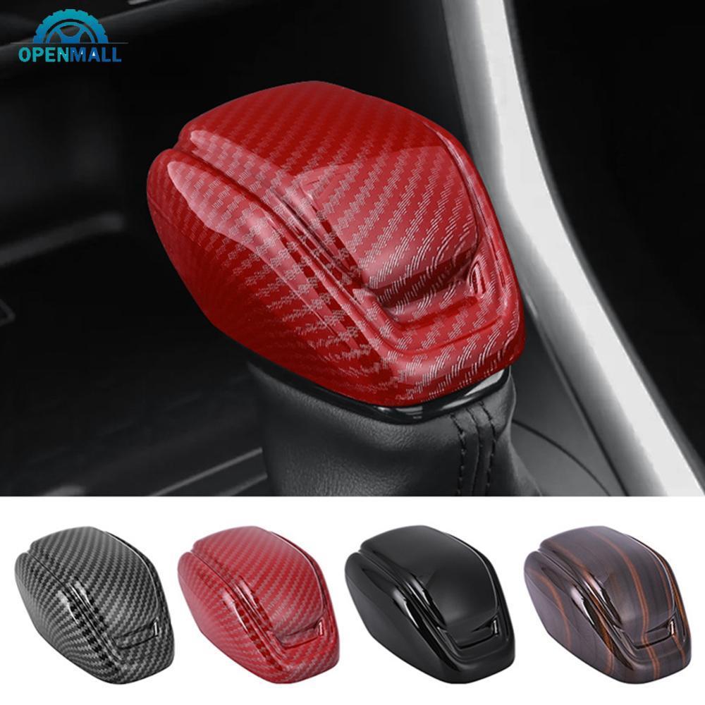 OPENMALL เกียร์รถหัวเกียร์ฝาครอบอุปกรณ์เสริมสําหรับToyota RAV4 2020 - 2025 Highlander Crown Kluger V