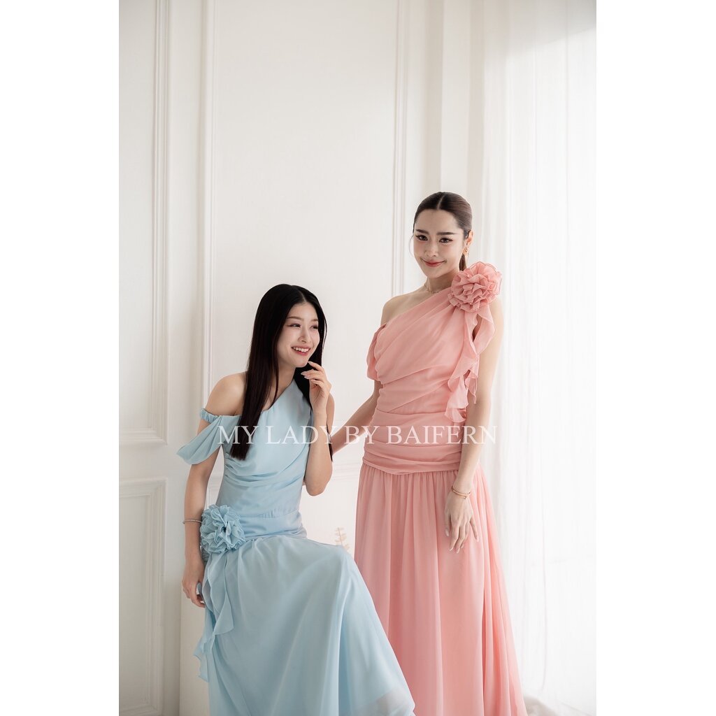 ชุดเดรสไปงานแต่ง ชุดออกงาน MY LADY BY BAIFERN - ML0535
