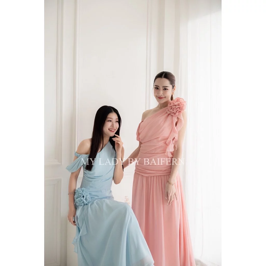 ชุดเดรสไปงานแต่ง ชุดออกงาน MY LADY BY BAIFERN - ML0535