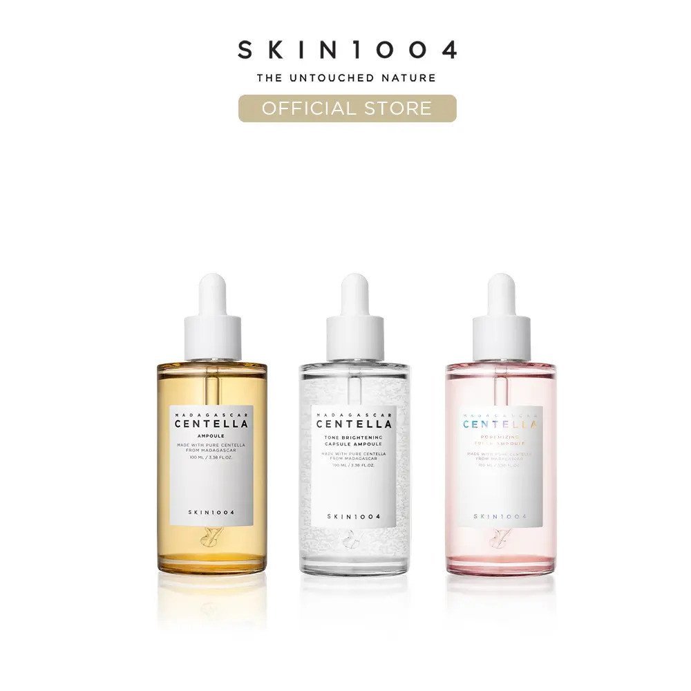 [SKIN1004 Official Shop] Ultimate Ampoule Trio | Centella สําหรับผิวแพ้ง่าย + Tone Brightening Ampou