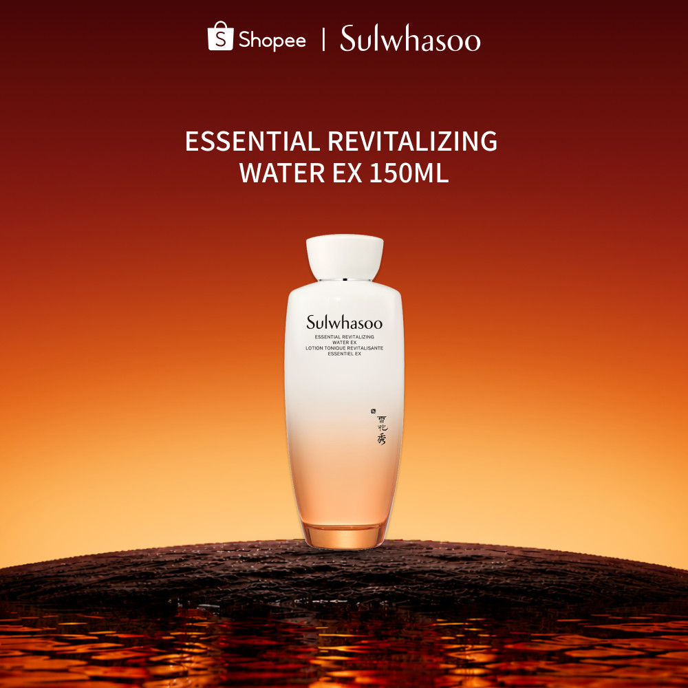 Sulwhasoo Essential Revitalizing Water EX 150ml โทนเนอร์น้ำตบเกาหลีให้ความชุ่มชื้น พร้อมปลอบประโลมผิว