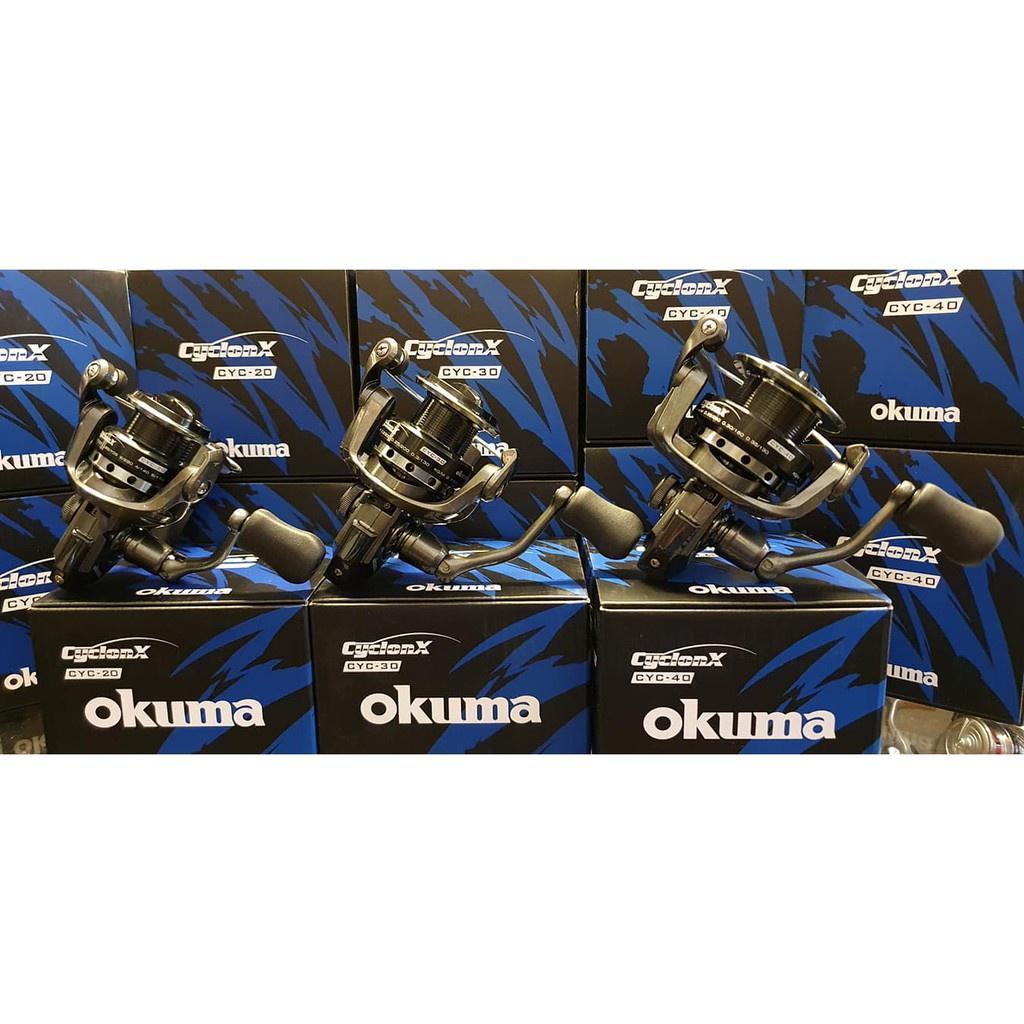 【ส่วนลด】รอกตกปลา Okuma CyclonX รอกสปินนิ่ง Okuma CyclonX 3BB+1RB รอก โอกุม่า CyclonX
