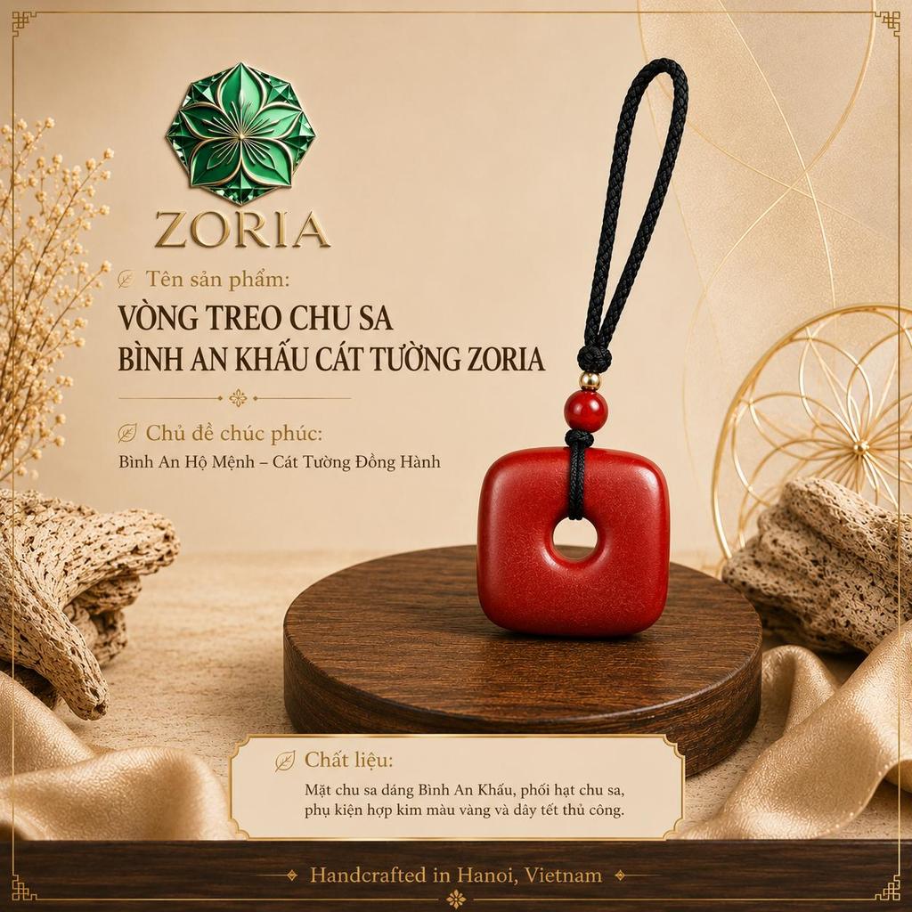 SA ZORIA CS013 สร้อยคอชาดมงคล