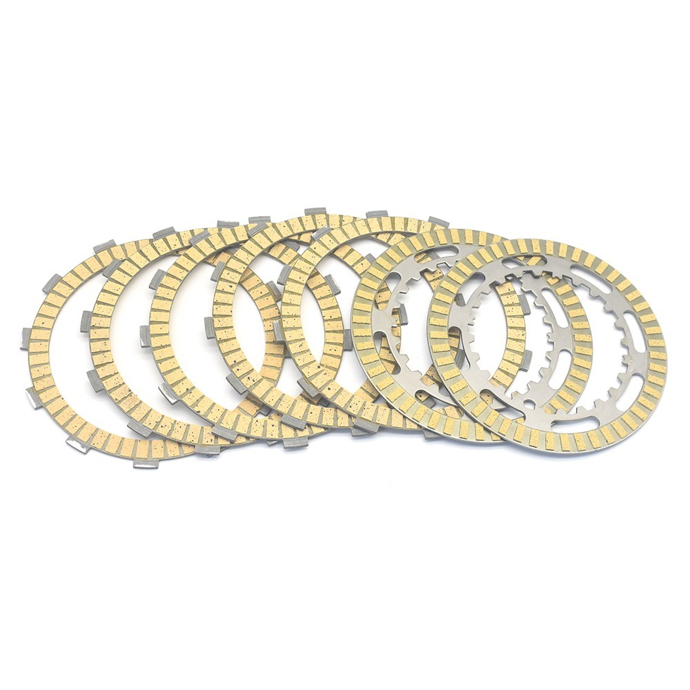 7 PCS รถจักรยานยนต์แรงเสียดทานแผ่นคลัทช์แผ่น Fit สําหรับ SUZUKI AN650 AN650A AN Burgman / Skywave 65
