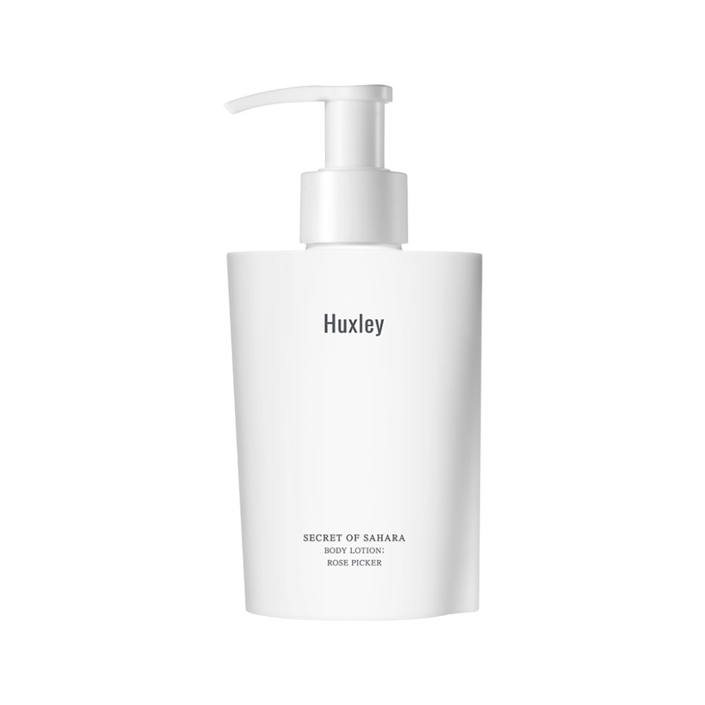 [huxley] Secret of Sahara Body Lotion: Rose Picker, 300ml, 1 ชิ้น / Korean Body Lotion / Rose Scent 