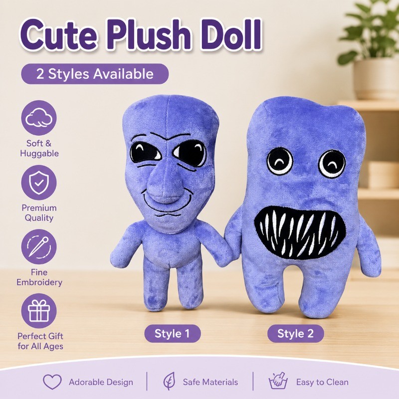 ใหม่ Ao Oni ตุ๊กตาสยองขวัญเกมตัวอักษร Blue Monster ตุ๊กตาของเล่นแปลกพัดลมสะสมวันเกิด Prank ของขวัญ