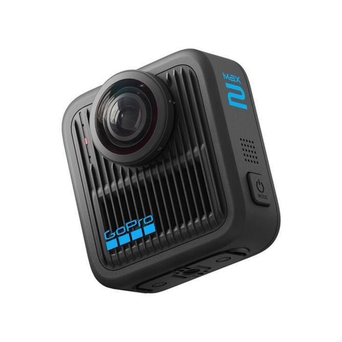 GoPro MAX 2 – กล้องแอคชันแคม 360 Rugged composite body with replaceable lens protectors GP2 Chipset