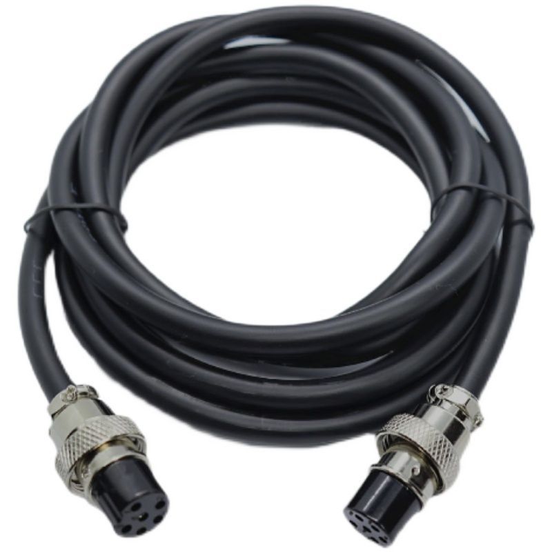 ปลั๊กการบินพร้อมสาย gx16 สายสัญญาณ Double Head 2/3/4/5/6/7/8 Core Canon ผลิตภัณฑ์สําเร็จรูป Seven-Ho