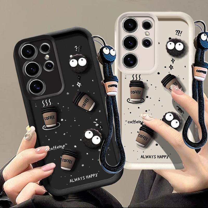 Samsung s26 ultra case samsung s25 s24 ultra case 3D Cup Design ทนทาน TPU เคสโทรศัพท์มือถือ
