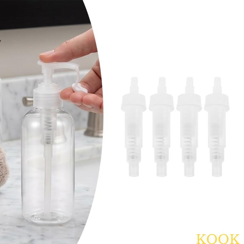 KOOK เครื่องจ่ายสบู่เหลวปั๊ม Core เปลี่ยนปั๊มสุญญากาศในตัวสําหรับ Gym Home และ Travel ขวดกดโลชั่น Us