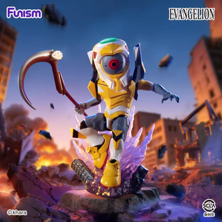 FUNISM EVA กล่องตาบอด Vol 2 Collectible Mystery Anime Action Figures Limited Series น่ารักตัวอักษร Figurines ตกแต่งห้องของขวัญวันหยุดสําหรับคนรักอะนิเมะ
