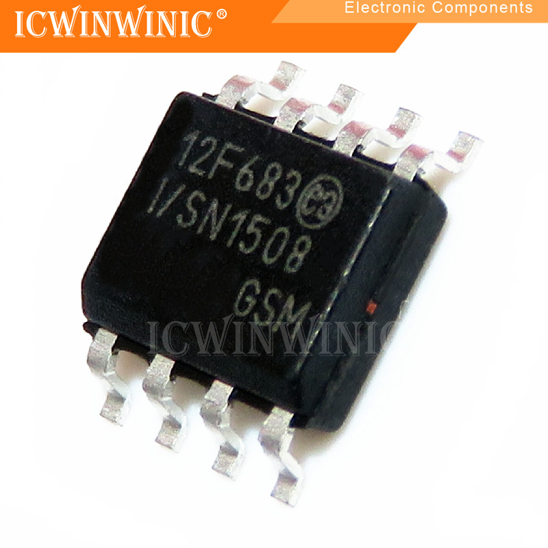 PIC12F683-I/SN PIC12F683 SOP-8 ส่วนประกอบอิเล็กทรอนิกส์