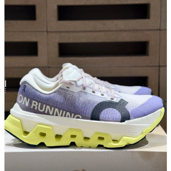 On Cloudmonster 3 Hyper Lily รองเท้าวิ่งใส่สบาย Lavender Purple หวีคอเต่า 6XOR