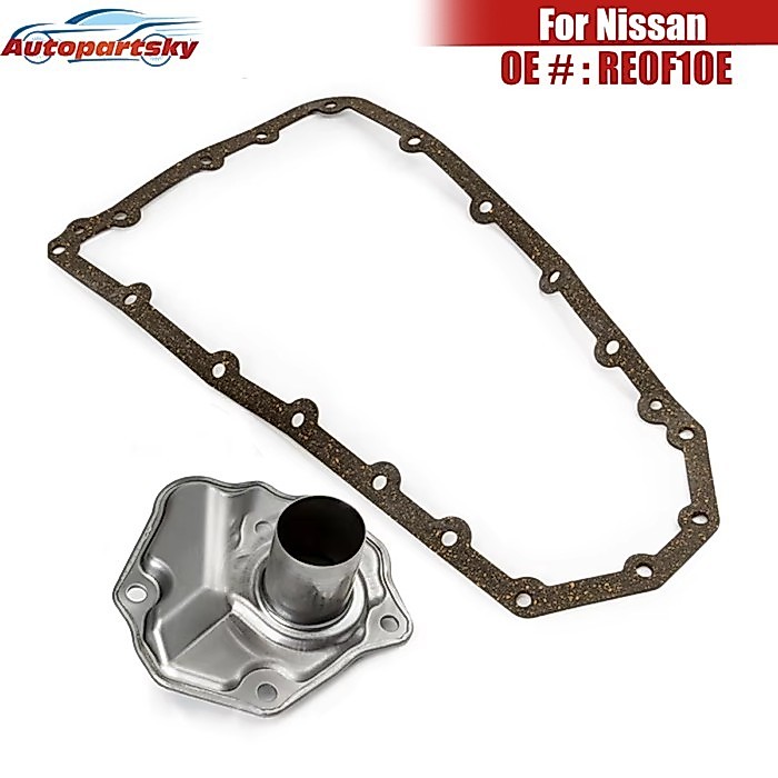 OEM # RE0F10E JF017E Oil Filter w/ Pan Gasket For Nissan Altima Maxima Murano For Infiniti JX35 QX6