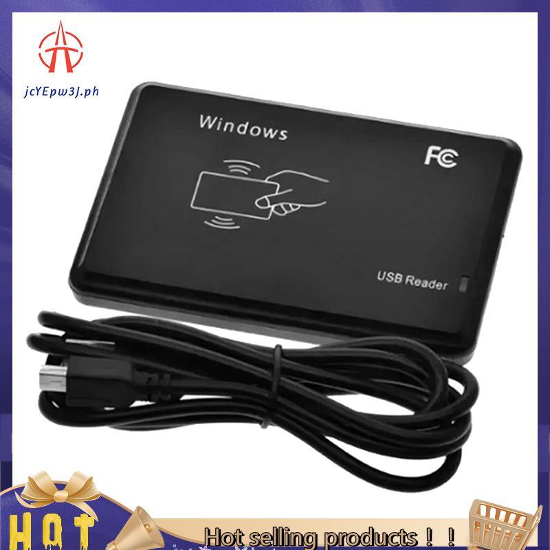 jcyepw3jUSB RFID Reader 125khz EM4100 ID Contactless Sensitivity Card Reader TK4100 รองรับระบบหน้าต่