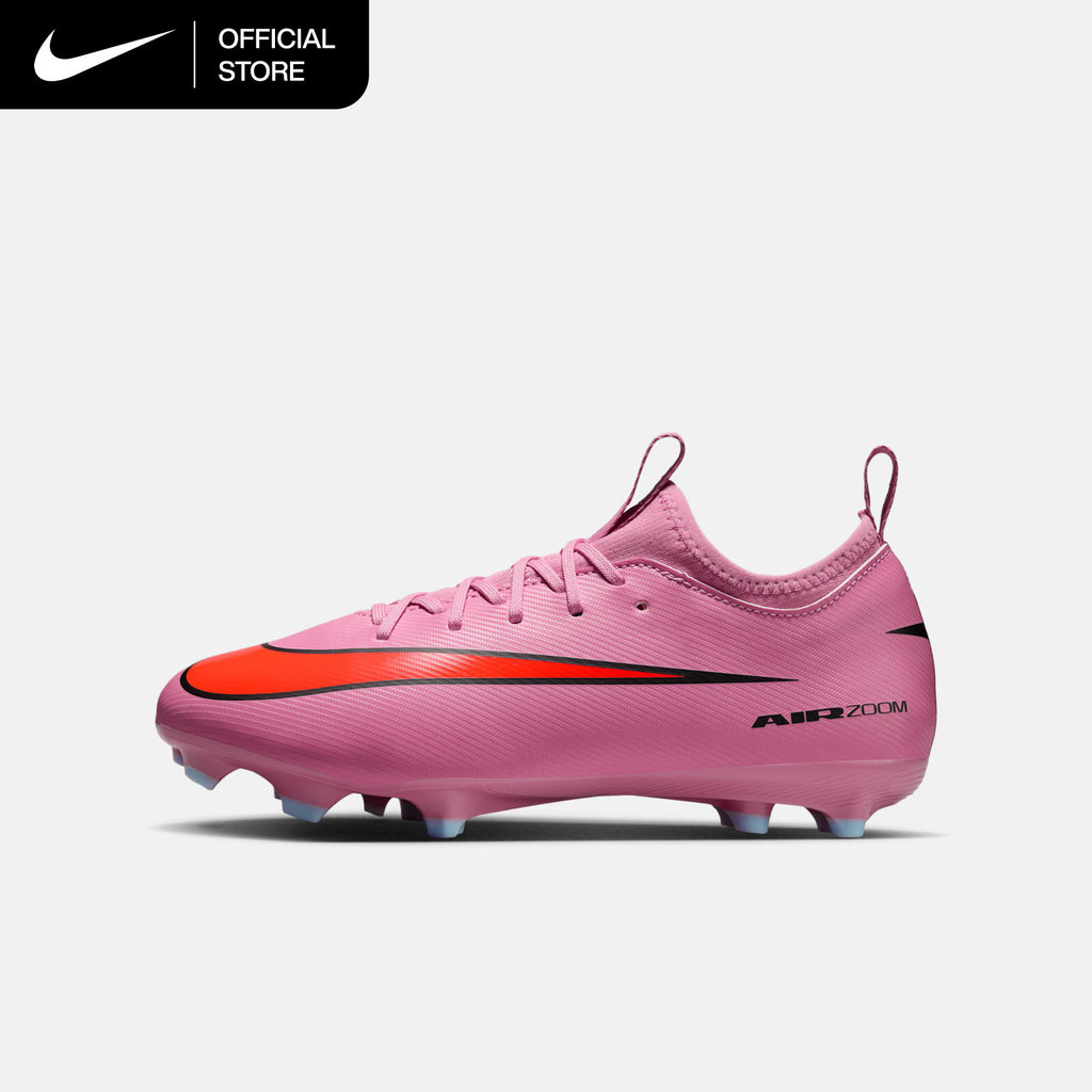 Nike Older Kids' Jr. Mercurial Vapor 16 Academy Multi-Ground Low-Top Soccer Cleats - Magic Flamingo [FQ8392-600]
