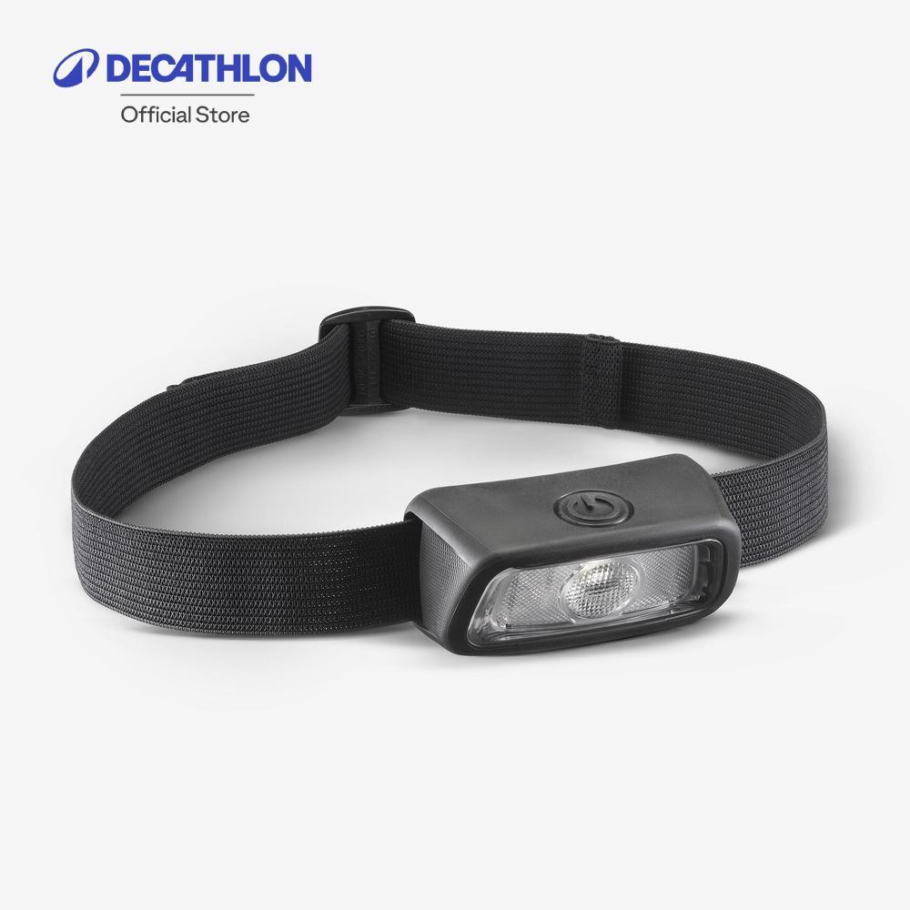 Decathlon Bivouac Headlamp 50 Lm ไฟฉาย คาดหัว สำหรับการตั้งแคมป์พักแรม 50 ลูเมน รุ่น Hl50 - Black