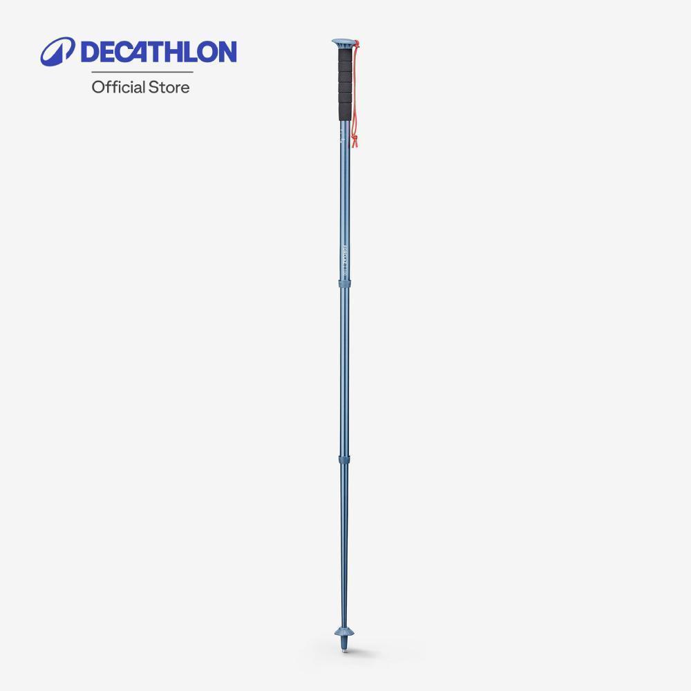Decathlon 1 Affordable Hiking Pole ไม้เท้าเดินป่าราคาย่อมเยารุ่น Mt100 - Blue