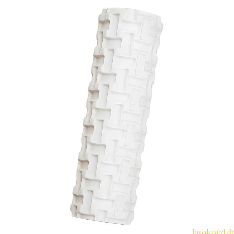 Love Plastic Clay Texture Roller Tool Clay Modeling Pattern Roller สําหรับเครื่องประดับทํา