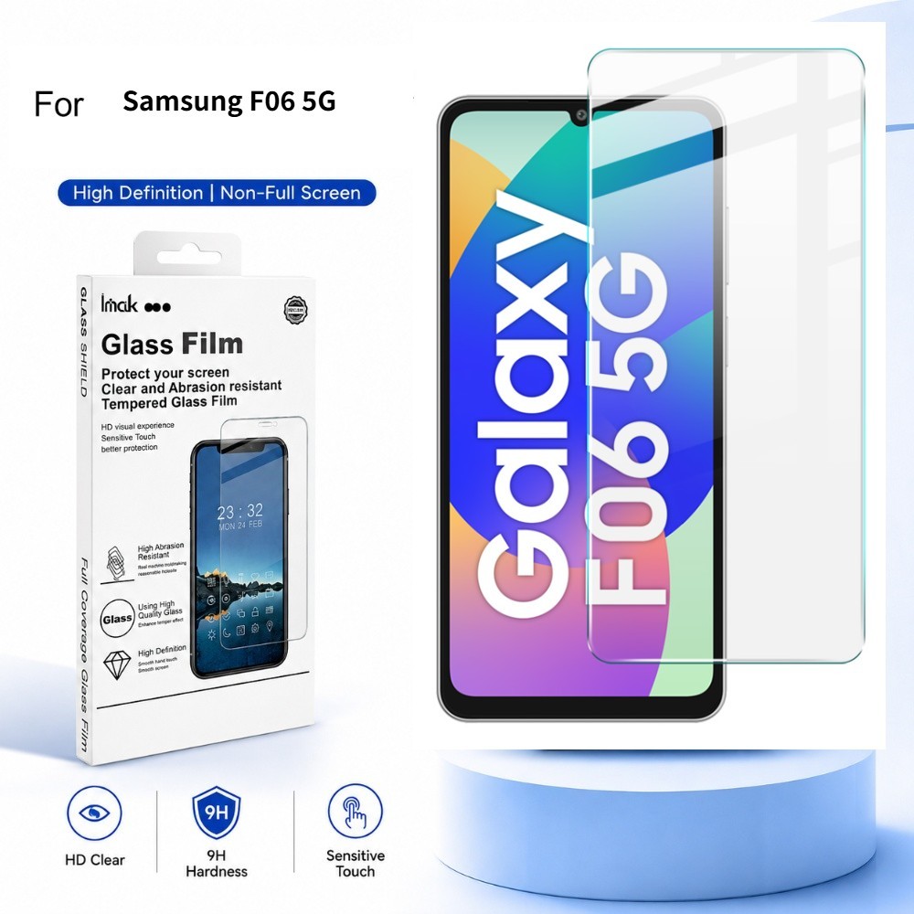 ฟิล์มกระจก Samsung Galaxy F06 M06 M04 4G 5G ฟิล์มกันรอยหน้าจอ ไม่ลดคุณภาพภาพ กันรอยขีดข่วน FM0001